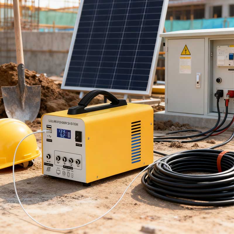 200W Outdoor Power Station for Construction Site Applications