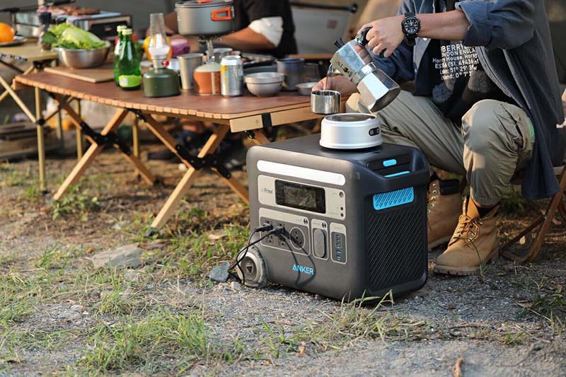 portable power station with jump starter